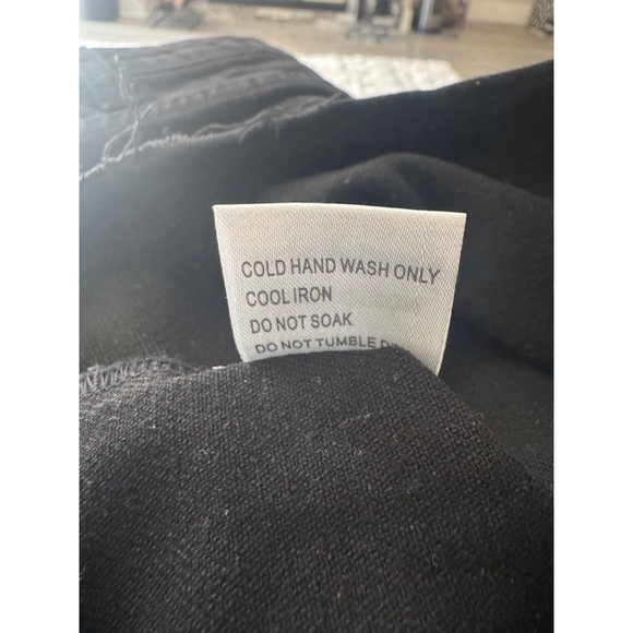 Princess Polly Black Denim Jean Shorts High Rise Mom Fit Size 4 NWT Y2K - Picture 8 of 8